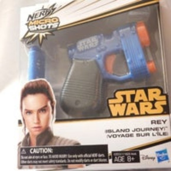 Nerf Micro Shots Gun Star Wars Rey BRAND NEW - Picture 1 of 4